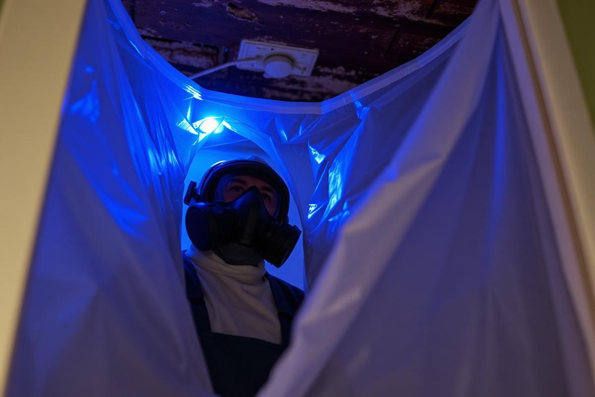 Mold restoration work